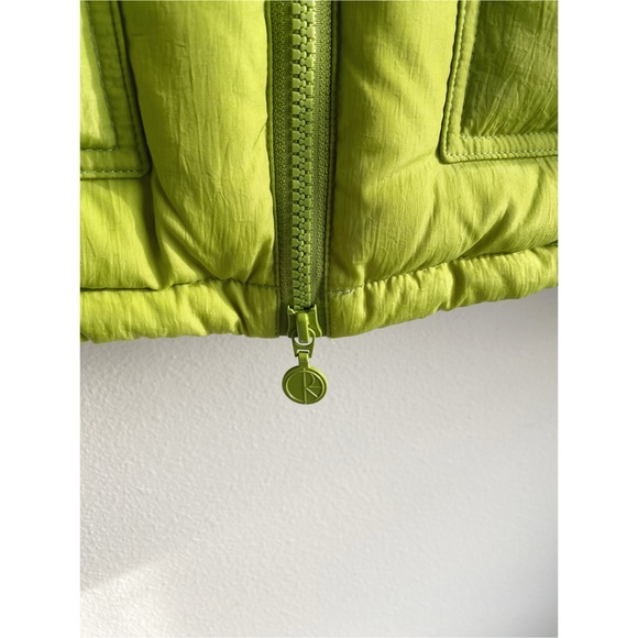 Polar Skate Co. Pocket Puffer Jacket // Parrot Green - Picture 11 of 16